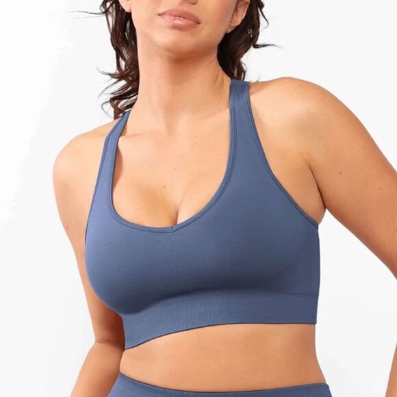 Cosmolle AirWear Sports Bra Blue S NWT IN PACKAGING - Picture 3 of 7